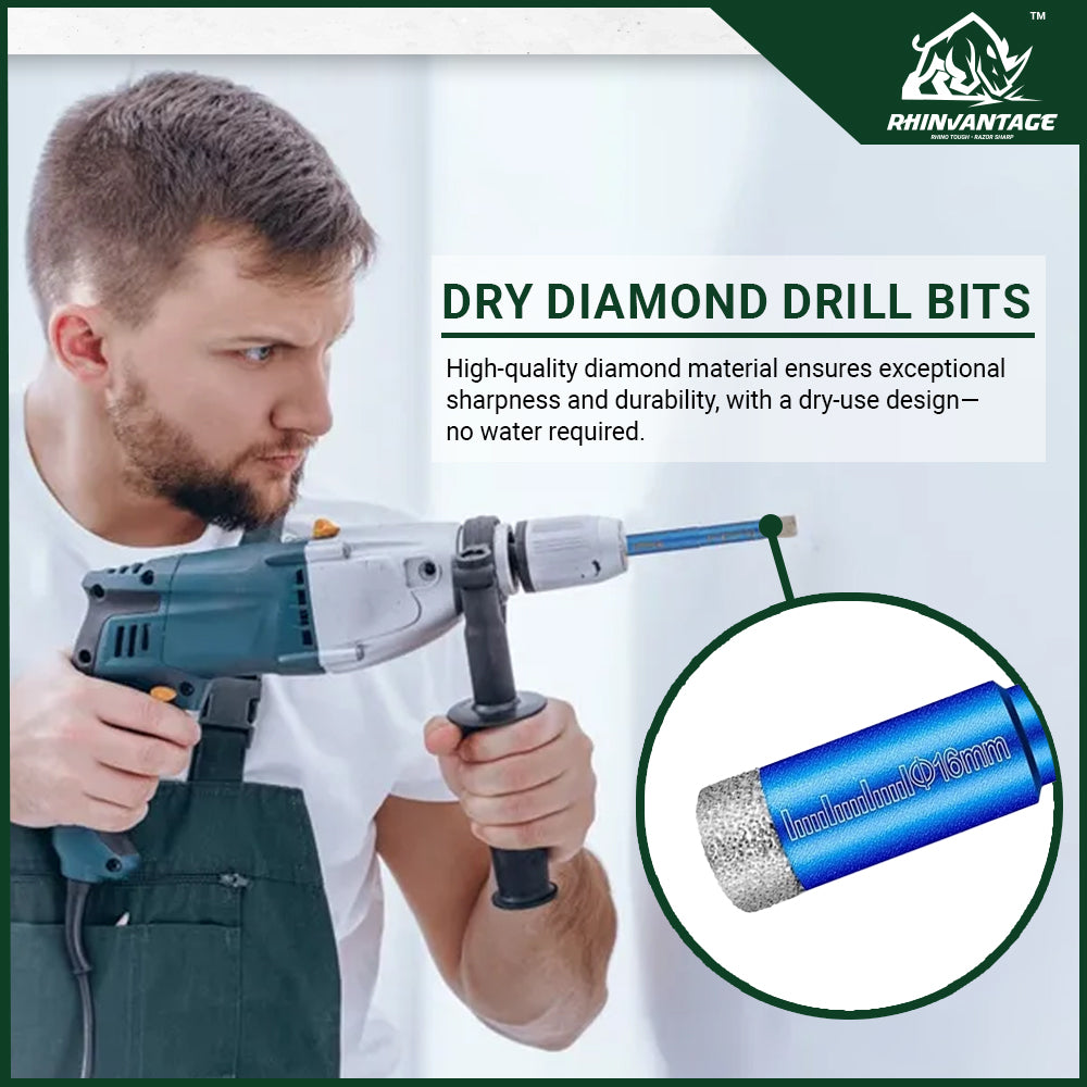 Blue Marble Hole Opener | Durable & Precise for Marble Drilling (5mm - 16mm)