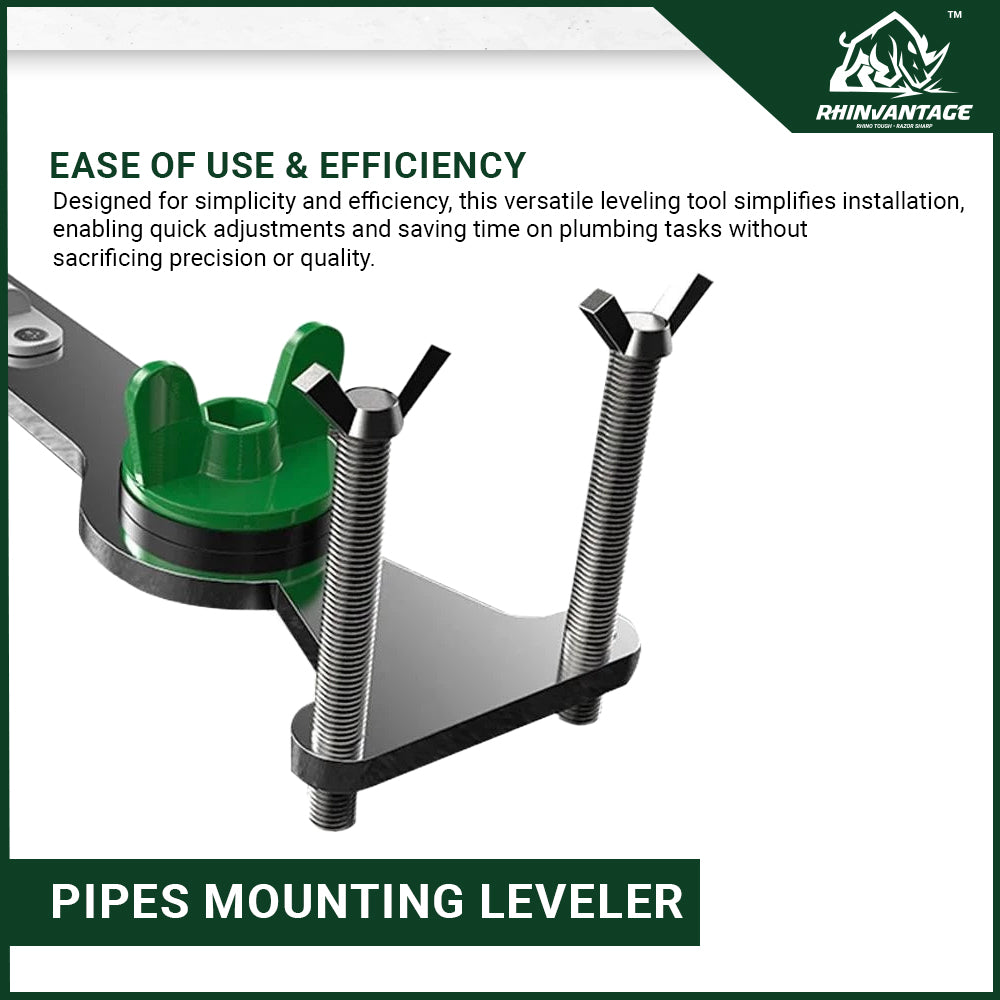 Stainless Steel Hot & Cold Water Pipe Leveler | Adjustable Plumbing Tool