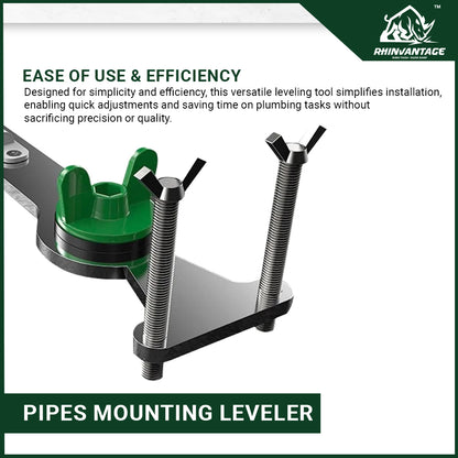 Stainless Steel Hot & Cold Water Pipe Leveler | Adjustable Plumbing Tool