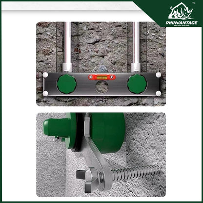 Stainless Steel Hot & Cold Water Pipe Leveler | Adjustable Plumbing Tool